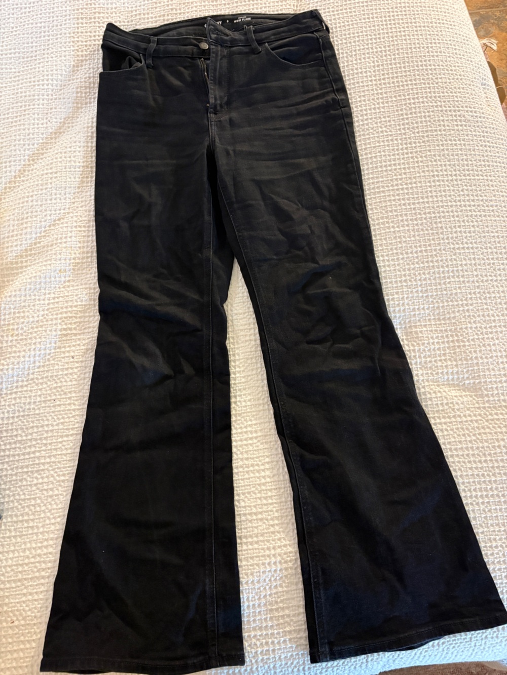 Old Navy Women's Black Wow Flare Jean